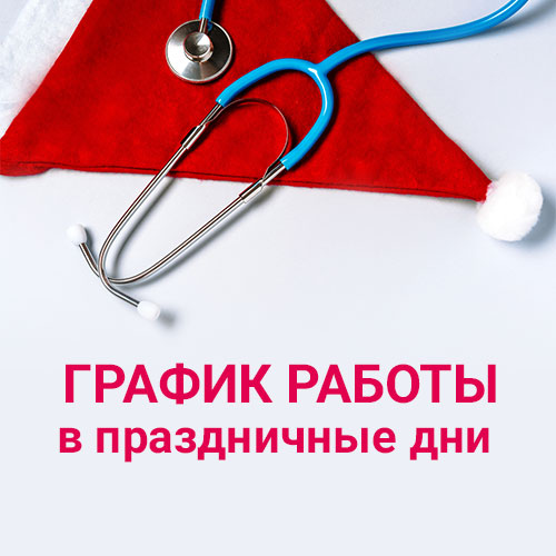 График работы в праздничные дни Декабрь-Январь