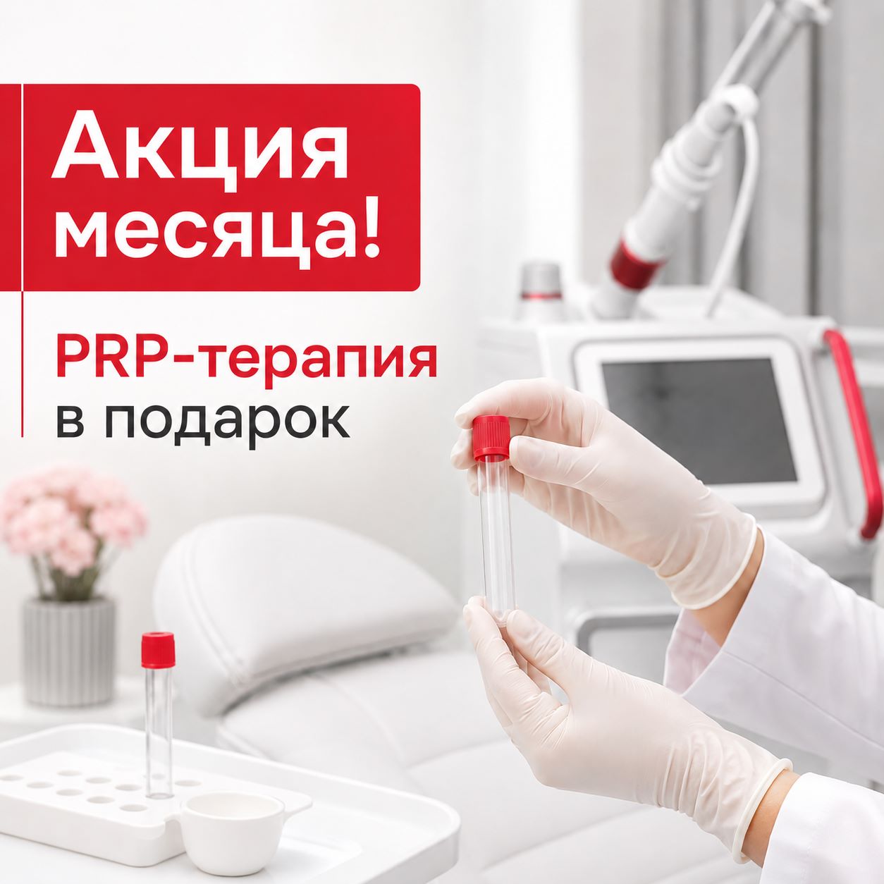 Курс PRP-терапии в подарок